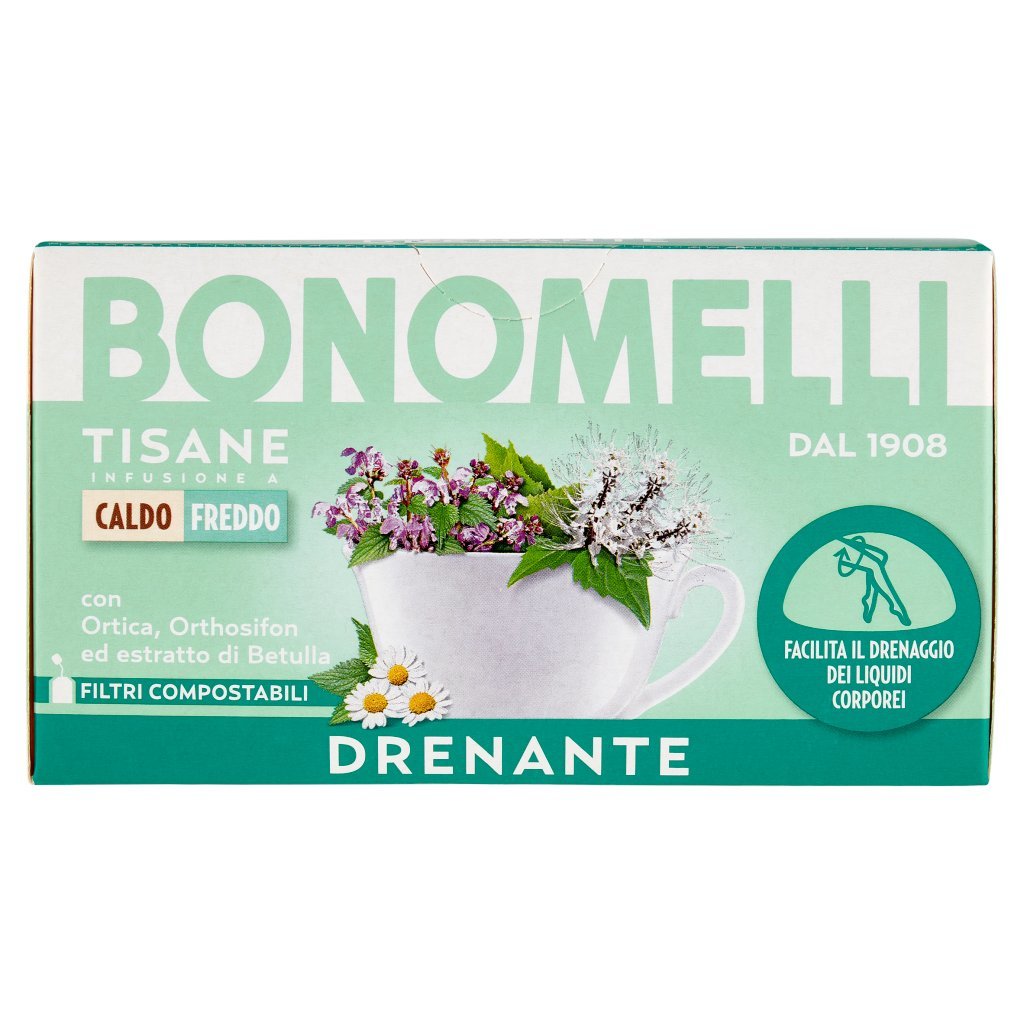 Bonomelli Tisane Drenante 16 Filtri