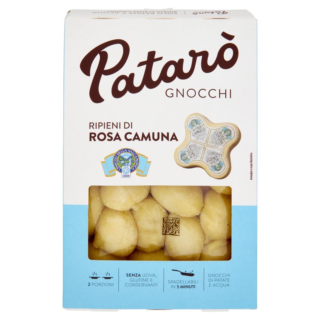 Patarò Gnocchi Ripieni di Rosa Camuna