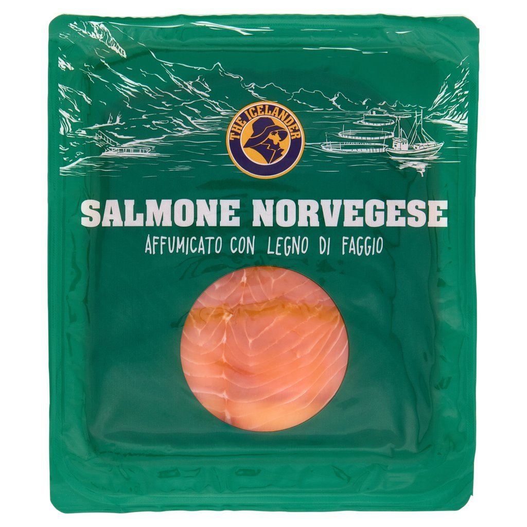 The Icelander Salmone Norvegese Affumicato con Legno di Faggio