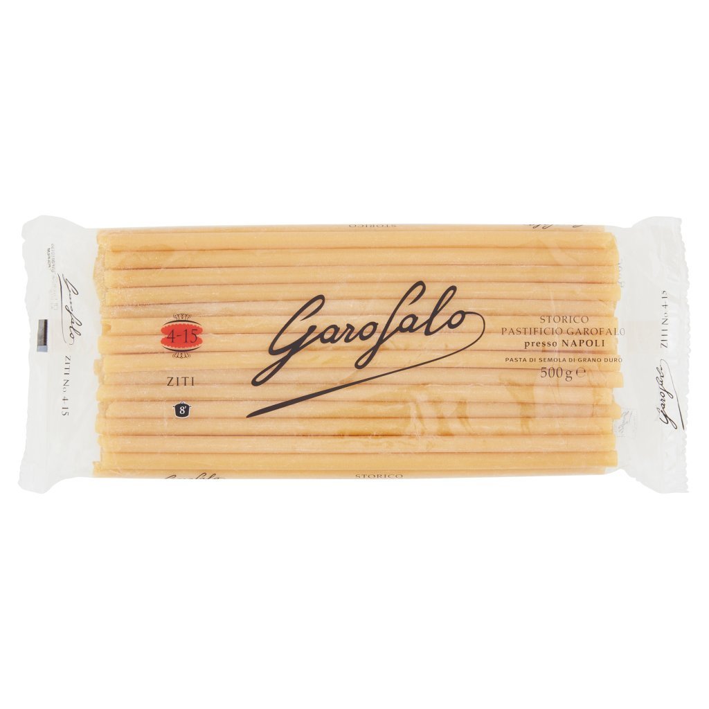 Garofalo Ziti No. 4-15 Pasta di Semola di Grano Duro