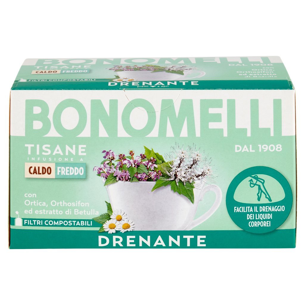 Bonomelli Tisane Drenante 16 Filtri