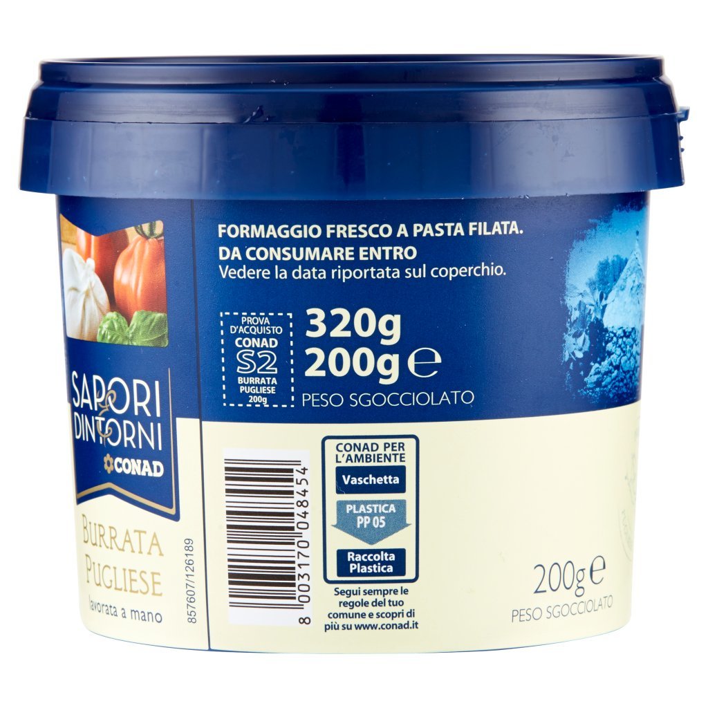 Sapori & Dintorni Conad Burrata Pugliese 200 g