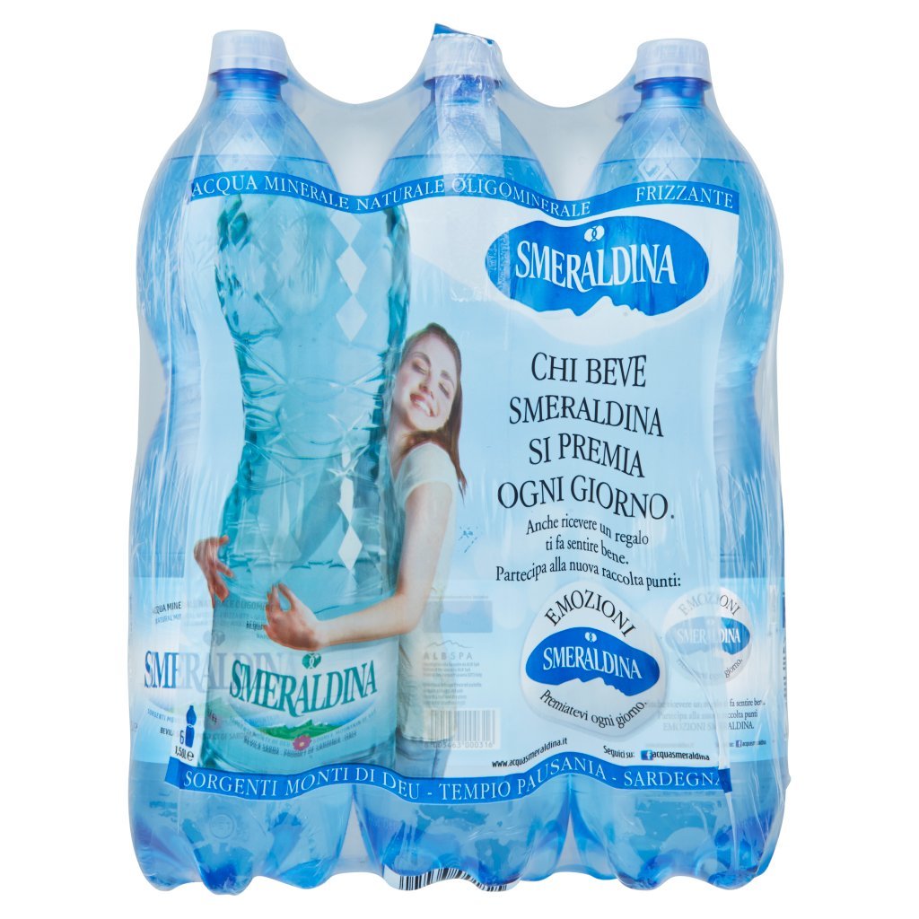 Smeraldina Frizzante Pet 6 x 1,5 l