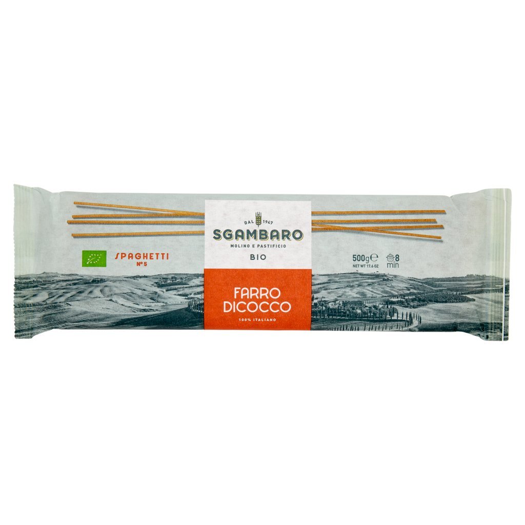 Sgambaro Bio Farro Dicocco Spaghetti N°44