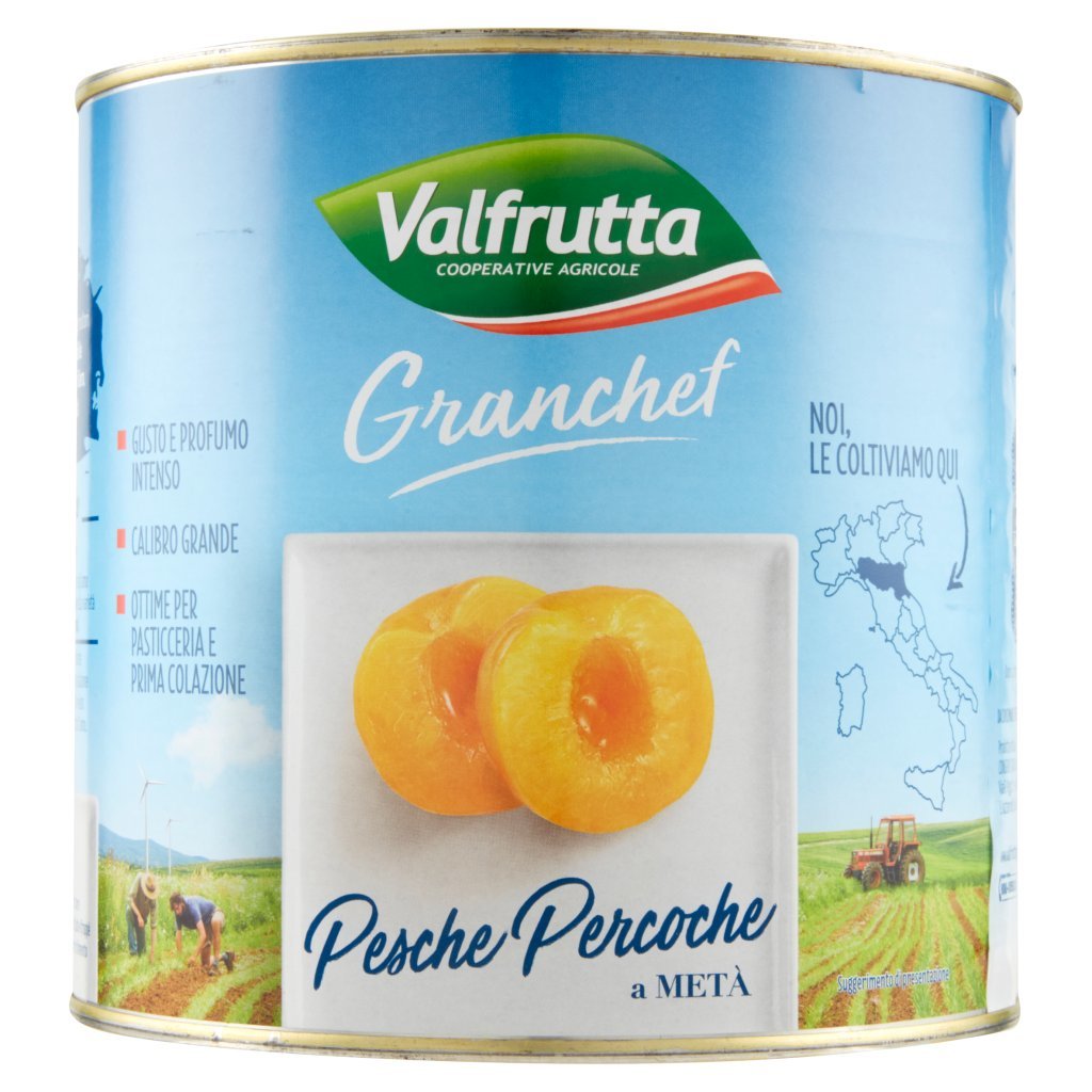 Valfrutta Granchef Pesche Percoche a Metà