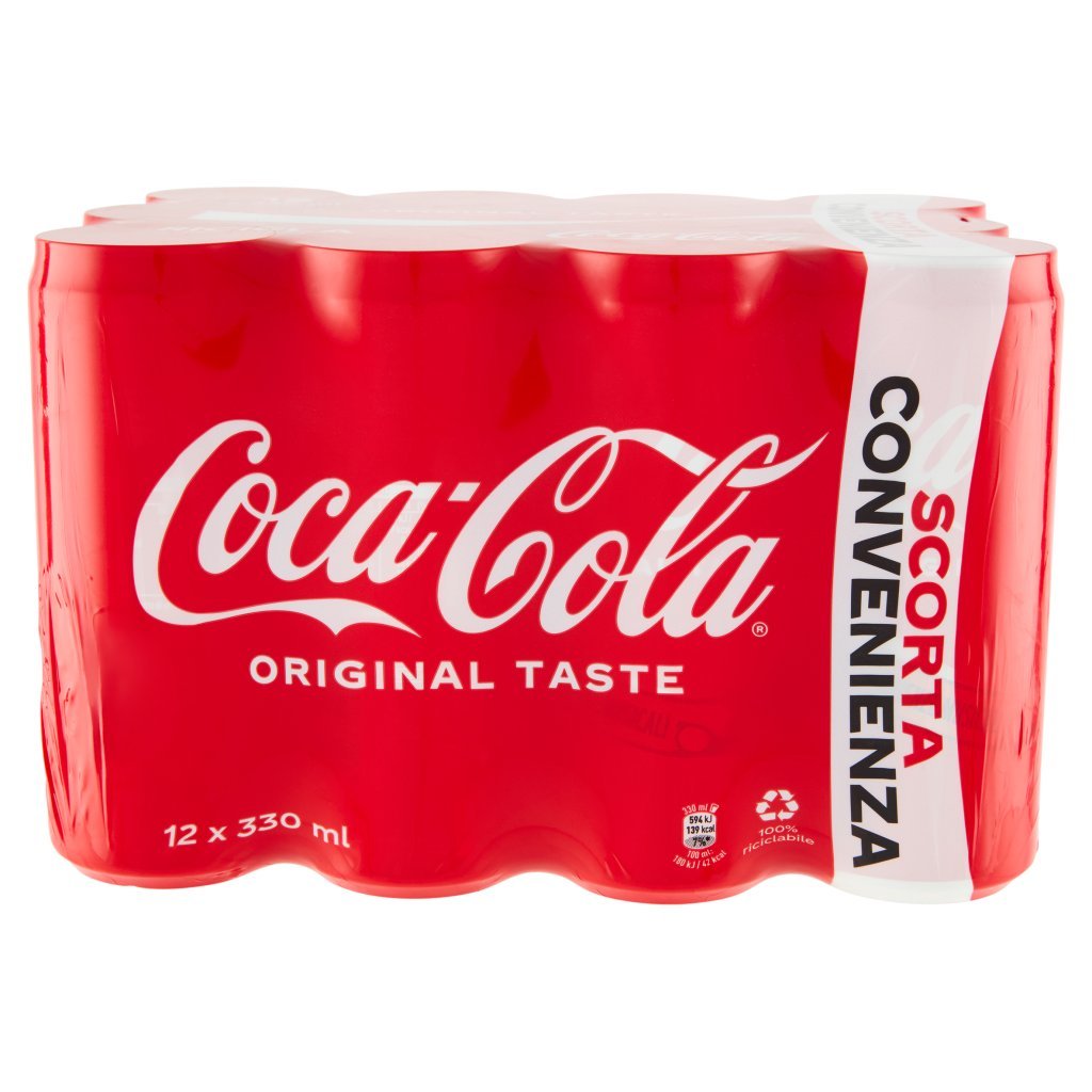 Coca Cola Coca-cola Lattina Sleek 12 x 33cl