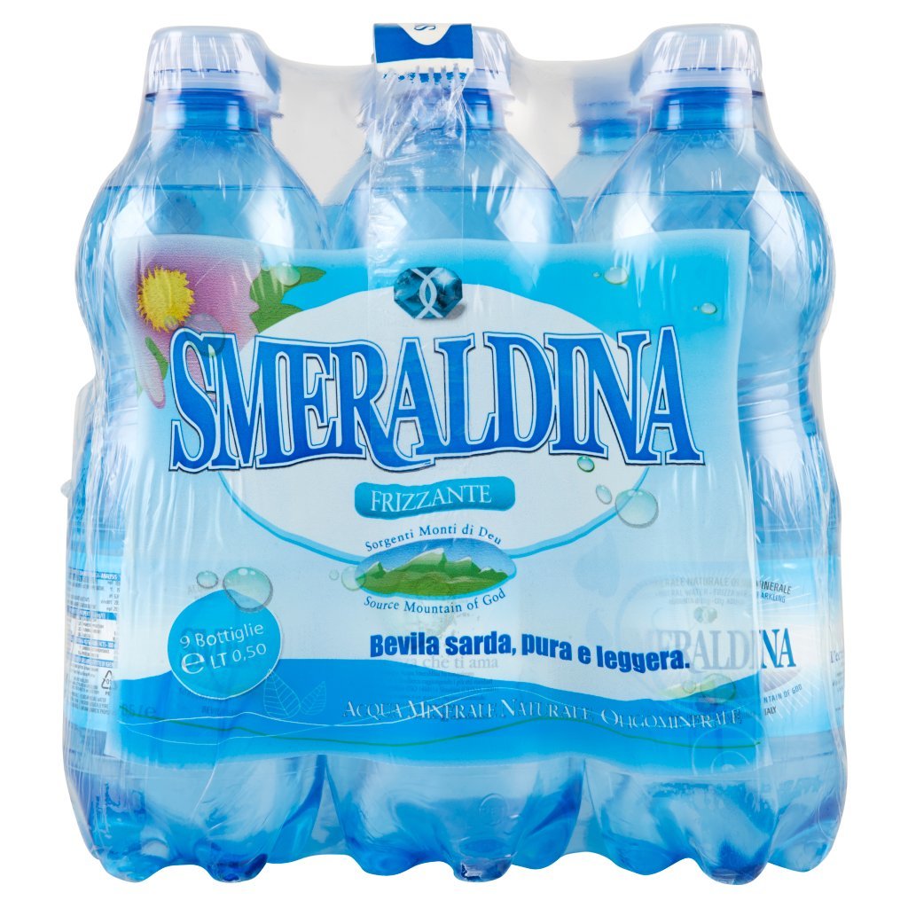 Smeraldina Frizzante Pet 9 x 0,5 l