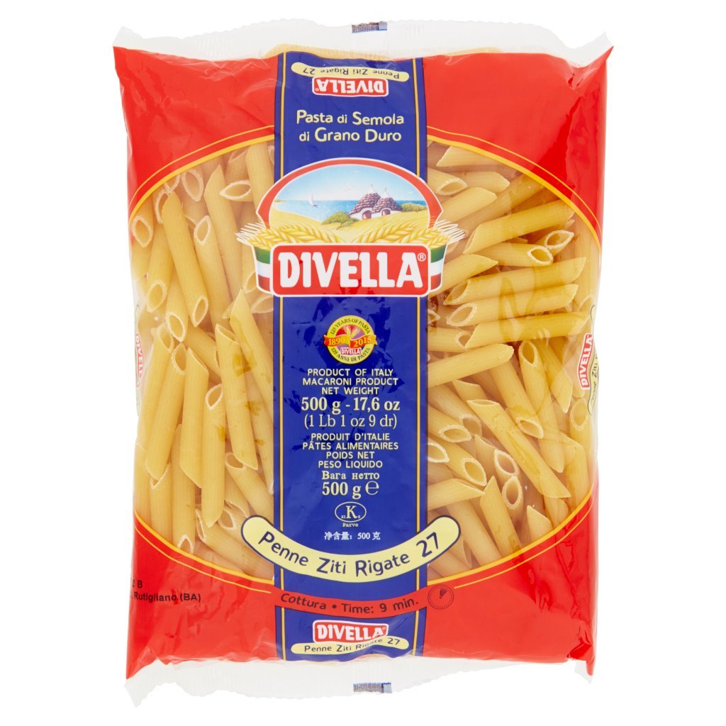 Divella Penne Ziti Rigate 27