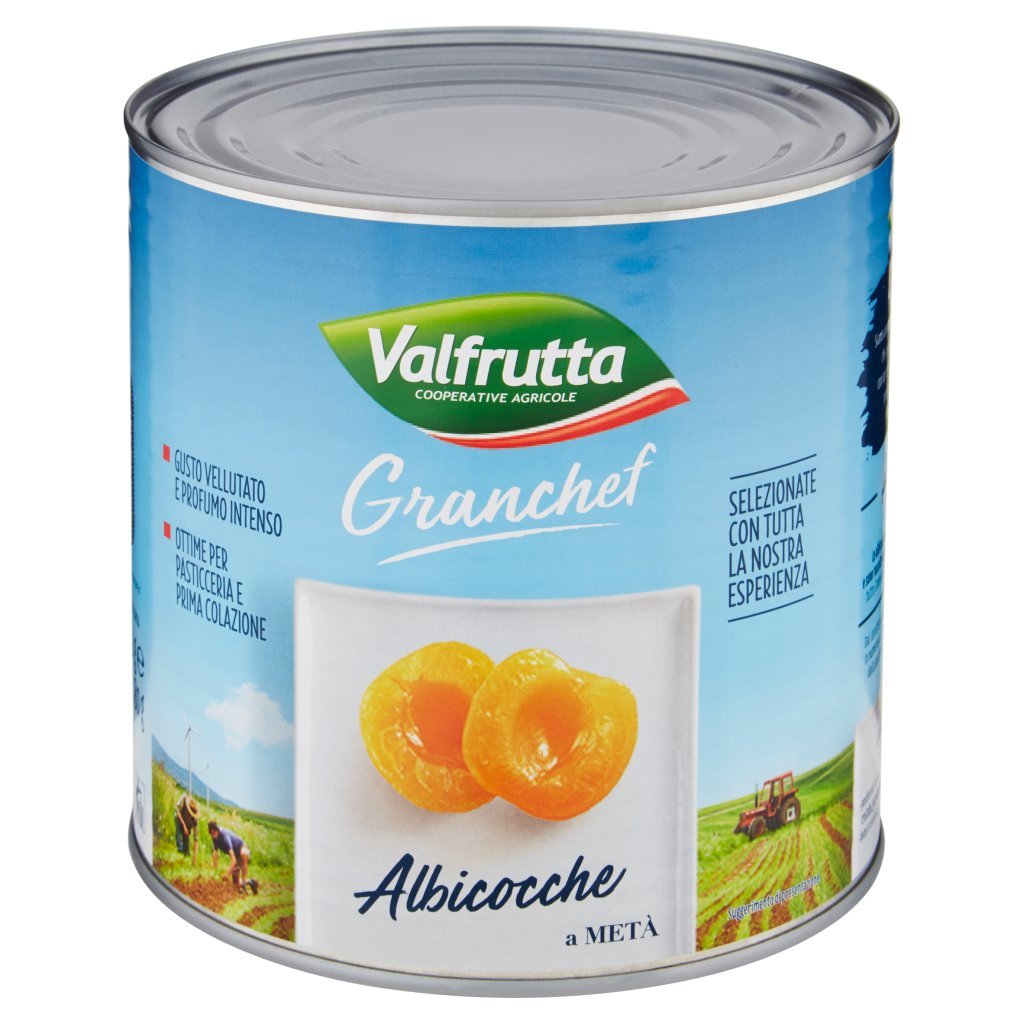 Valfrutta Granchef Albicocche a Metà