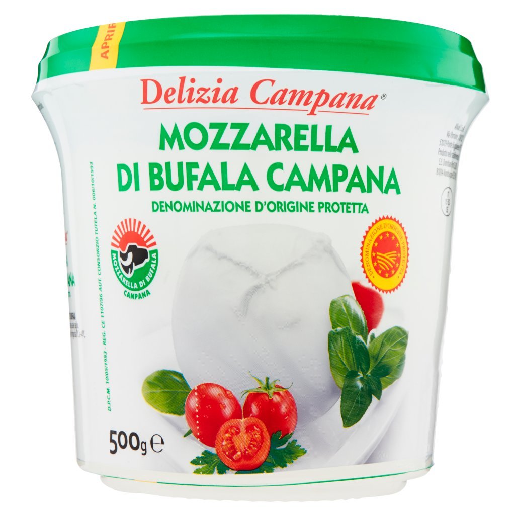 Delizia Campana Mozzarella di Bufala Campana D.O.P. 500 g