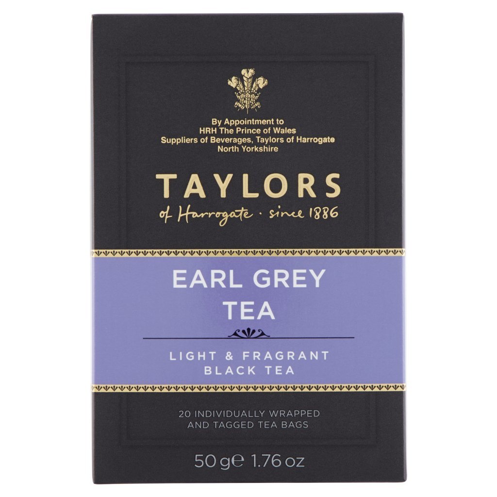 Taylors Of Harrogate Earl Grey Tea 20 Tea Bags