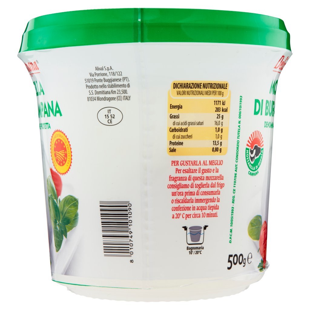 Delizia Campana Mozzarella di Bufala Campana D.O.P. 500 g