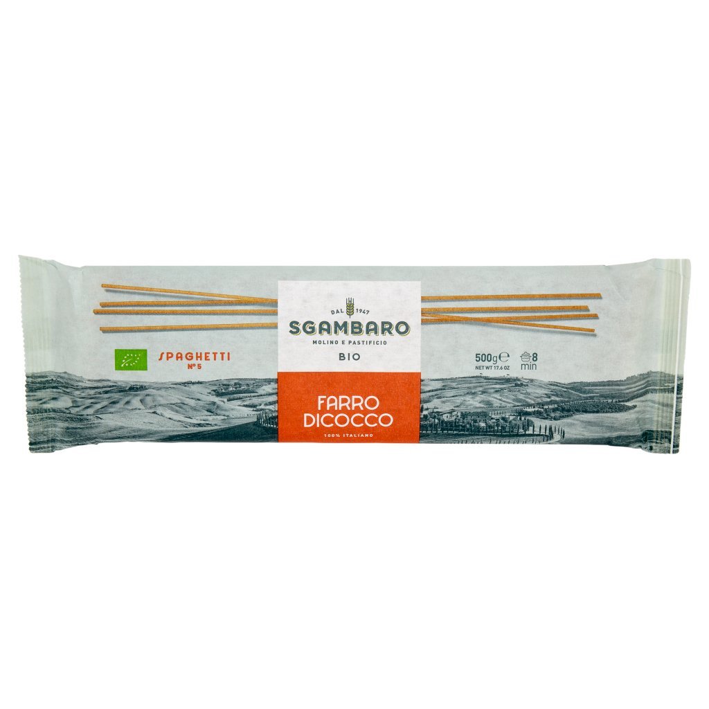 Sgambaro Bio Farro Dicocco Spaghetti N°5