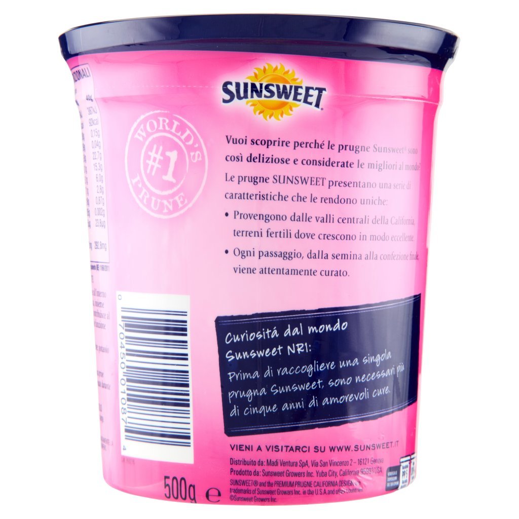 Sunsweet Prugne California Premium con Nocciolo