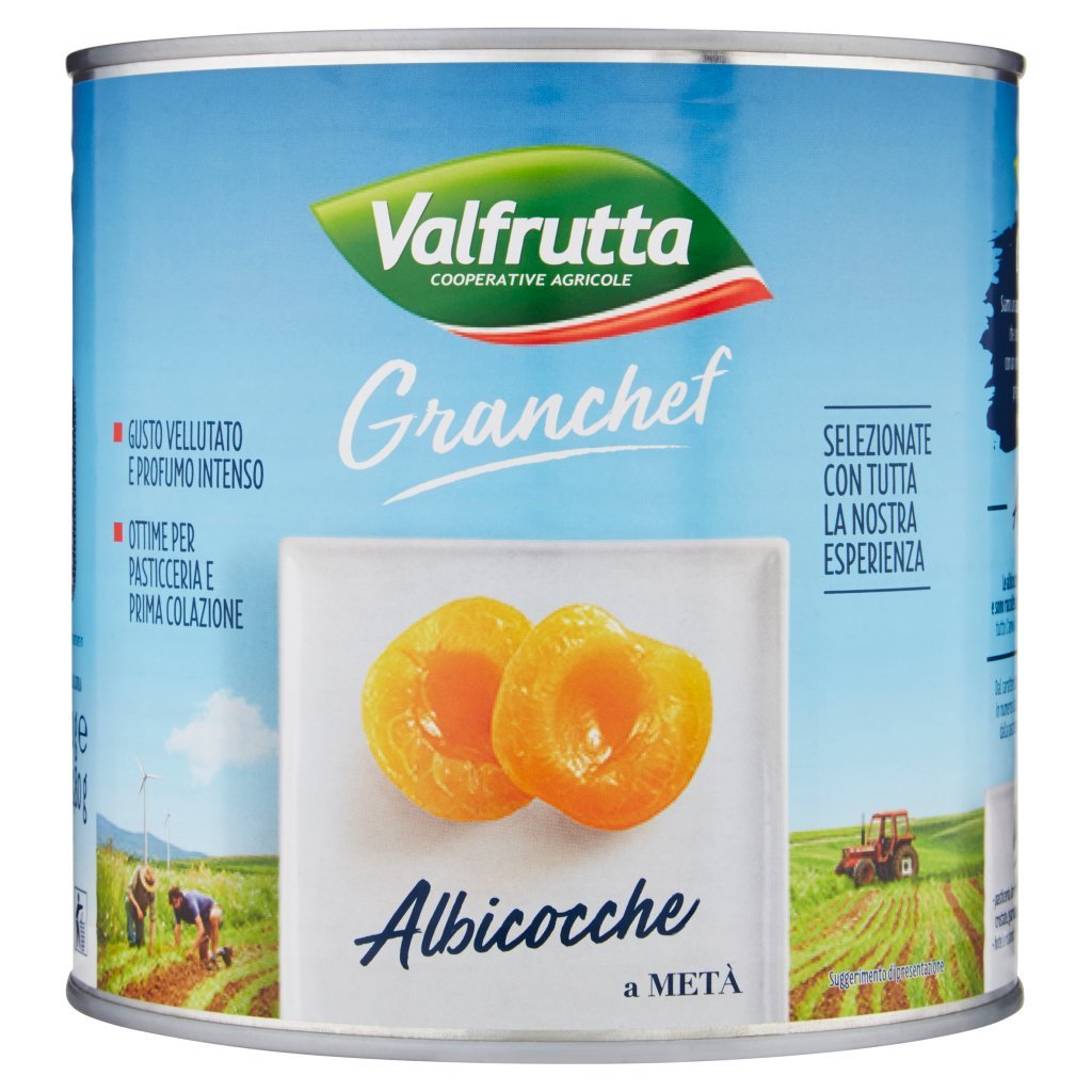 Valfrutta Granchef Albicocche a Metà