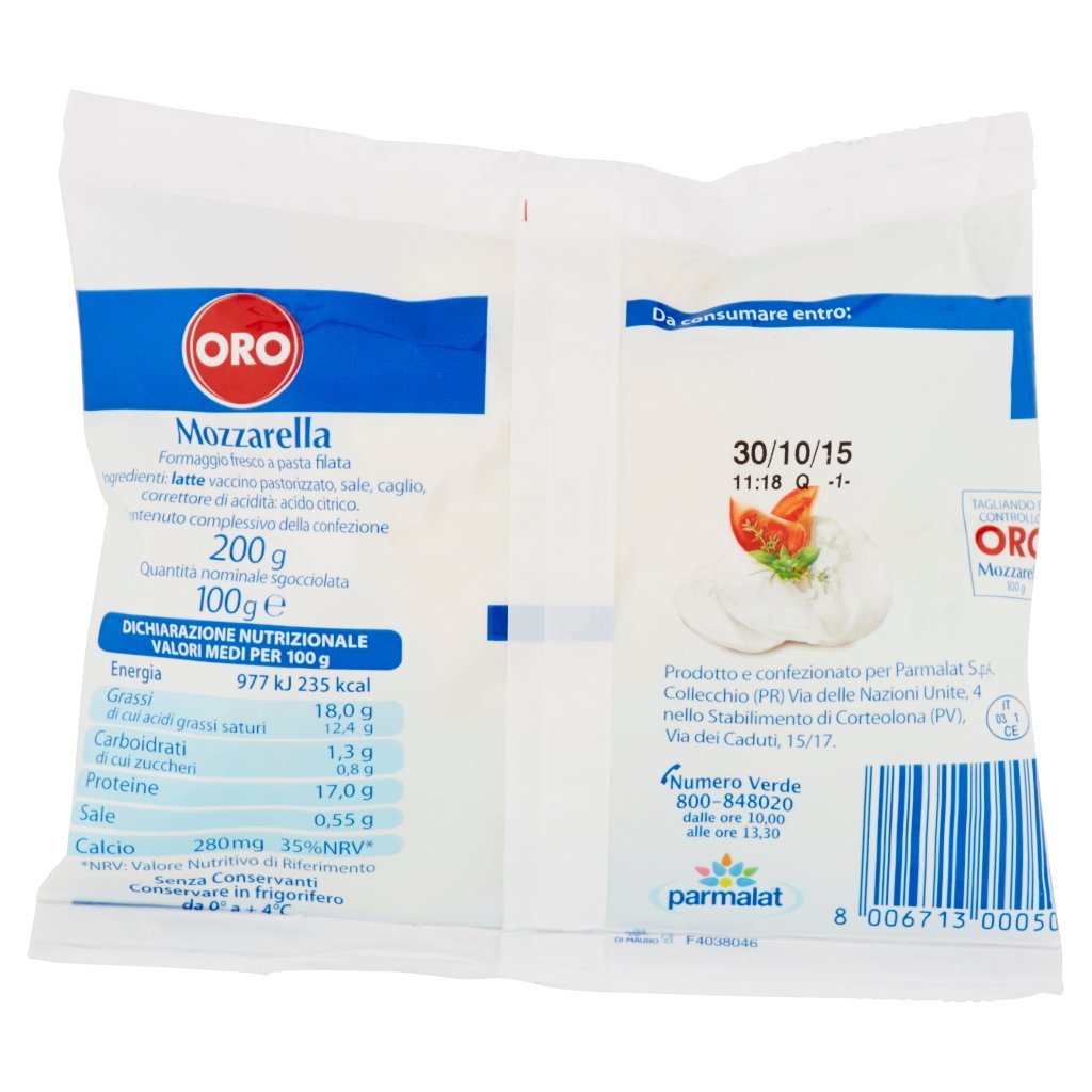 Oro Mozzarella 100 g