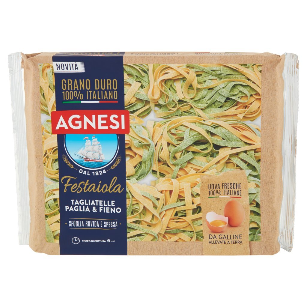 Agnesi Festaiola Tagliatelle Paglia & Fieno