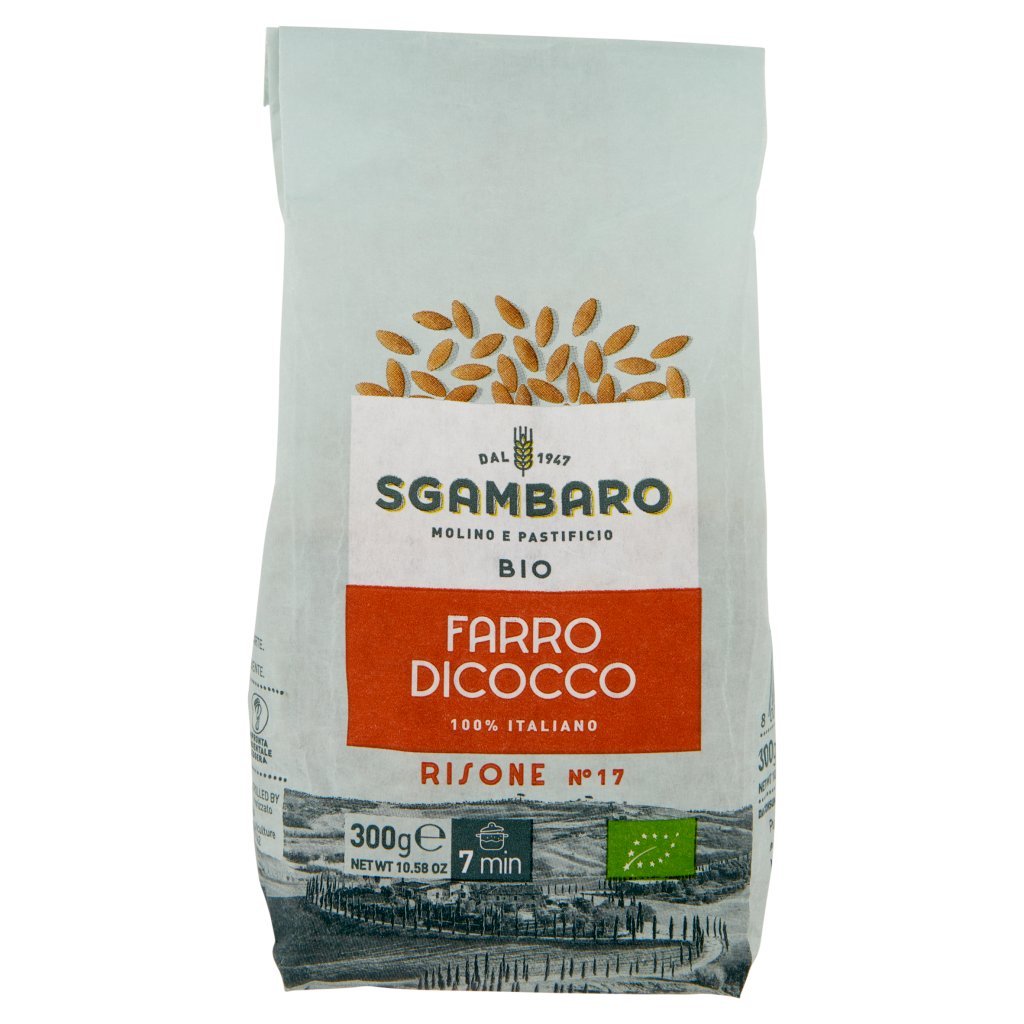 Sgambaro Bio Farro Dicocco Risone N°17