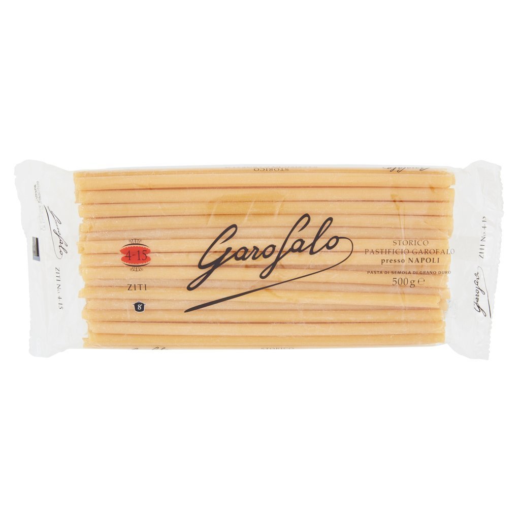 Garofalo Ziti No. 4-15 Pasta di Semola di Grano Duro