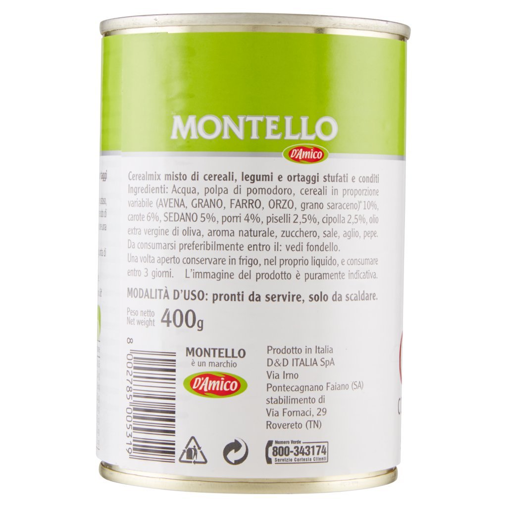 Montello Cerealmix con 5 Varietà di Cereali