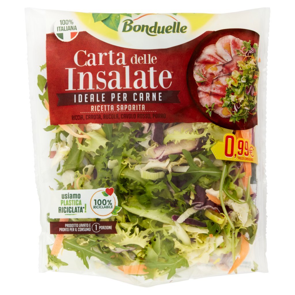 Bonduelle Carta delle Insalate Ricetta Saporita