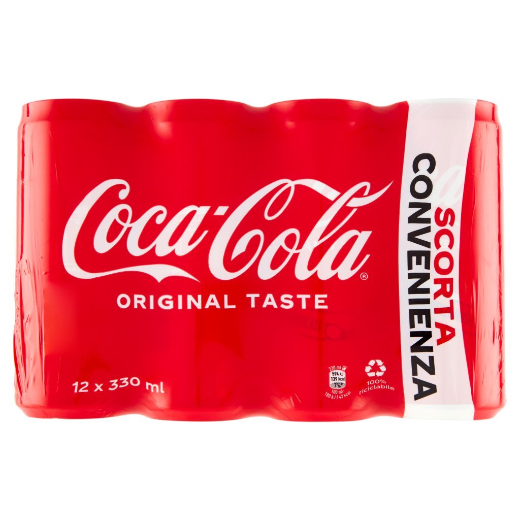 Coca Cola Coca-cola Lattina Sleek 12 x 33cl