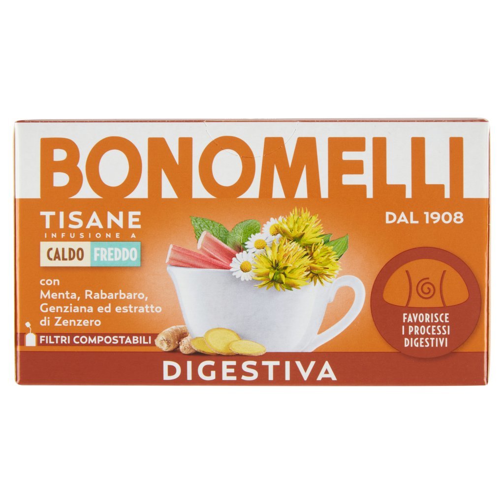 Bonomelli Tisane Digestiva 16 Filtri