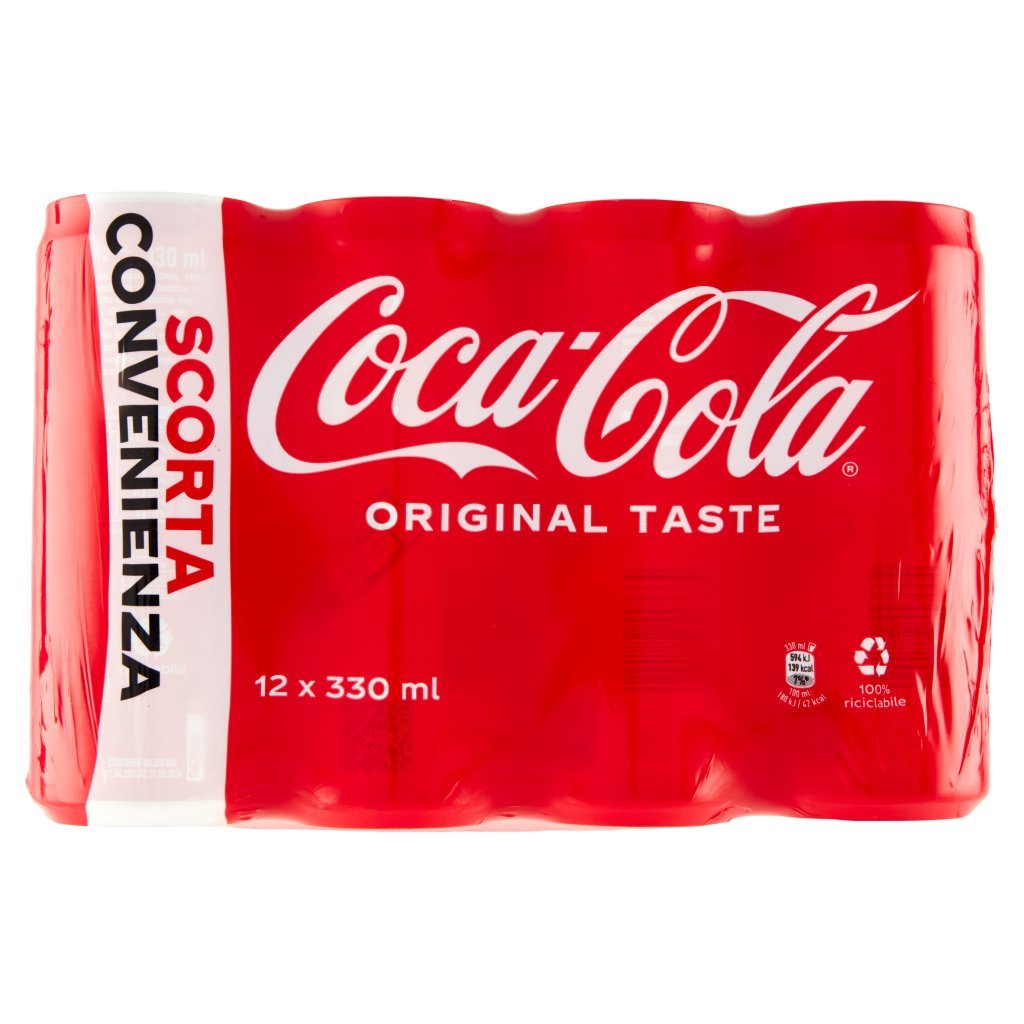 Coca Cola Coca-cola Lattina Sleek 12 x 33cl