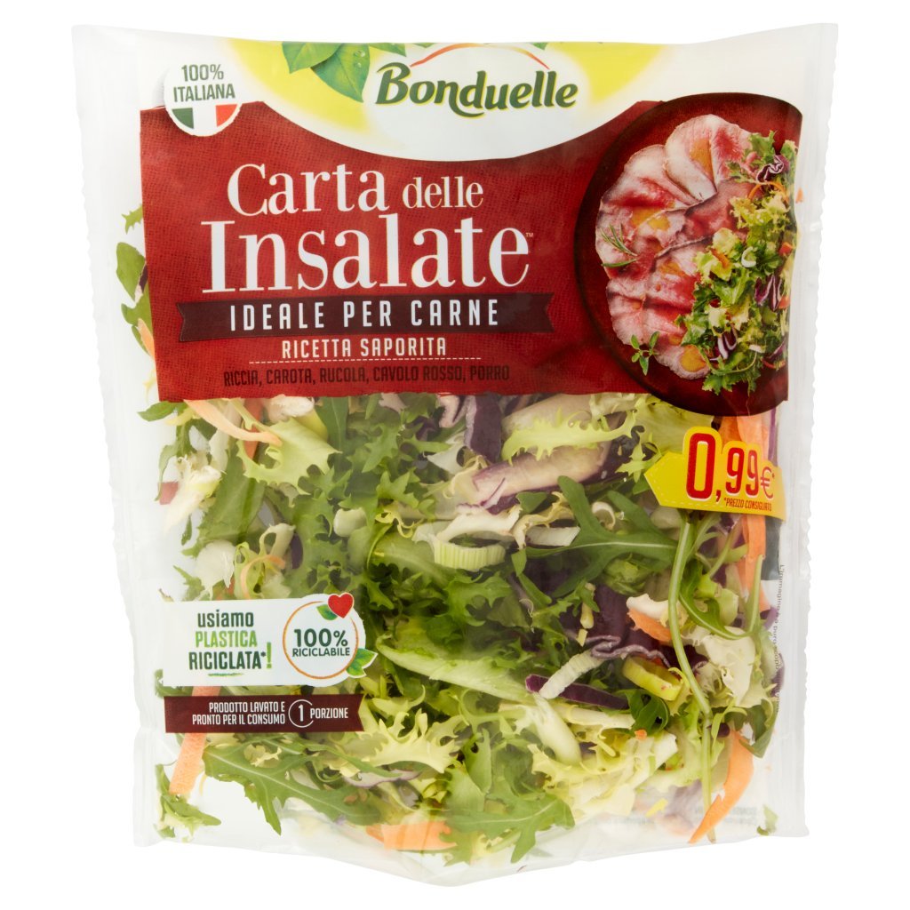 Bonduelle Carta delle Insalate Ricetta Saporita