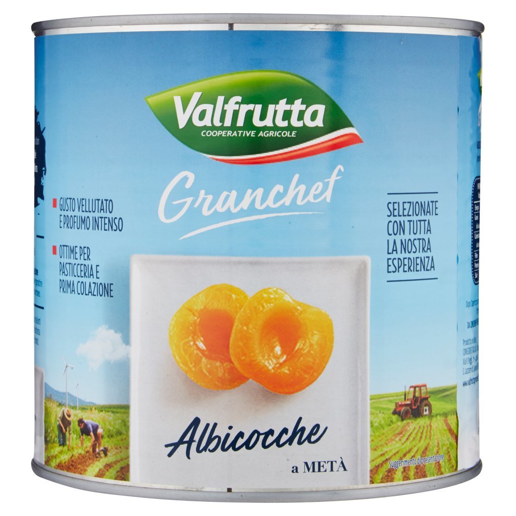 Valfrutta Granchef Albicocche a Metà