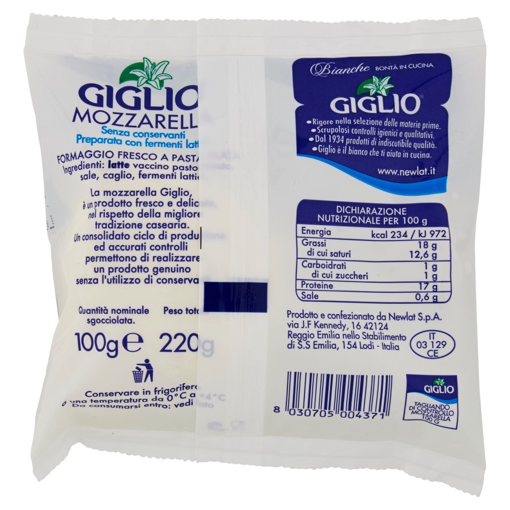 Giglio Mozzarella 100 g