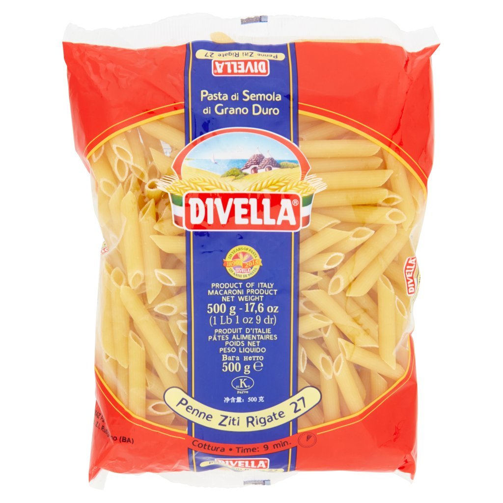 Divella Penne Ziti Rigate 27