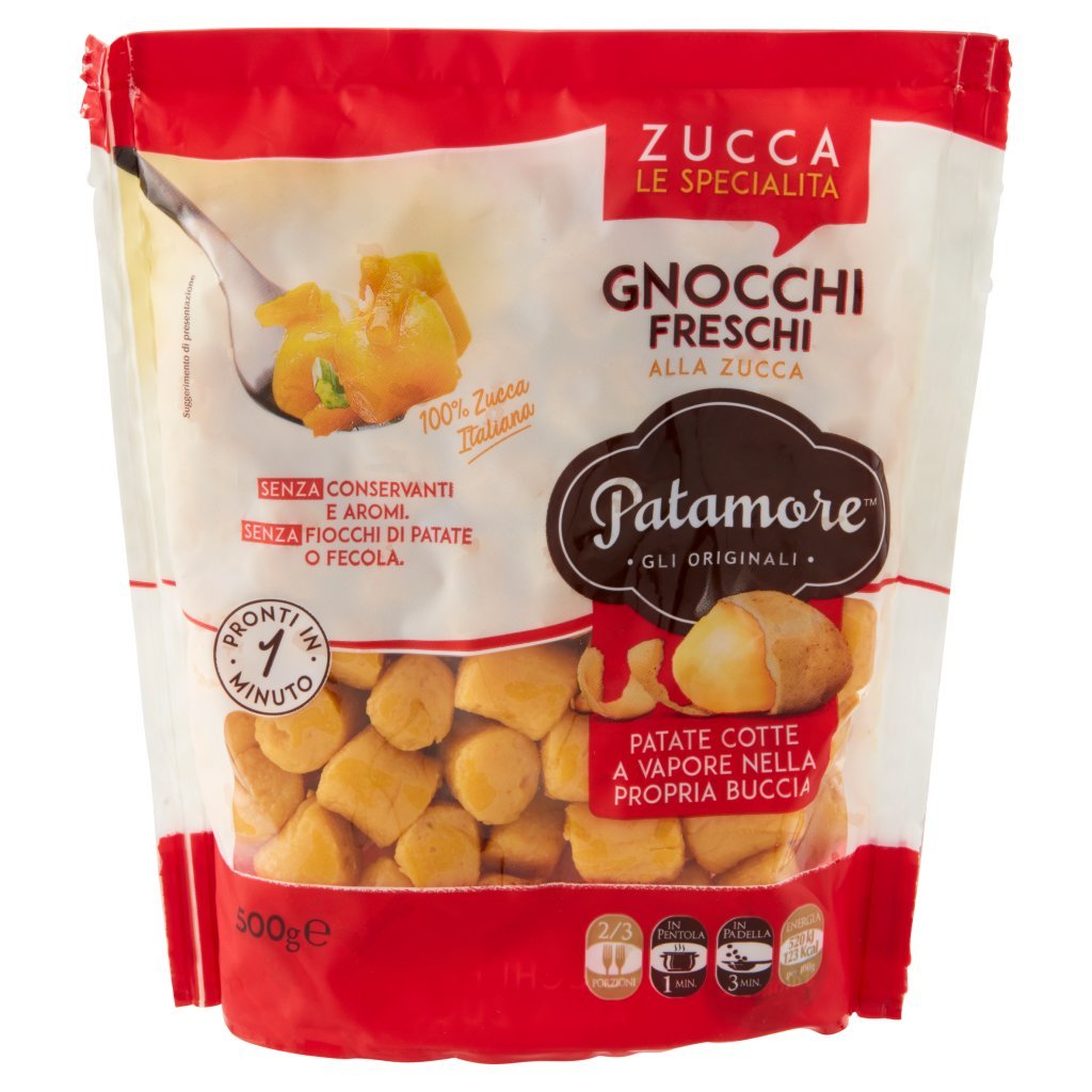 Patamore Le Specialità Gnocchi Freschi alla Zucca