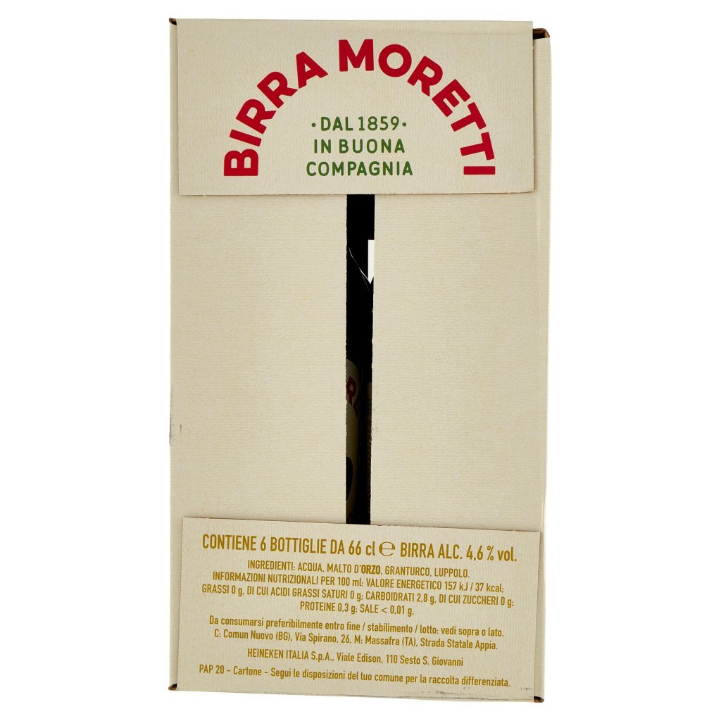 Birra Moretti Ricetta Originale