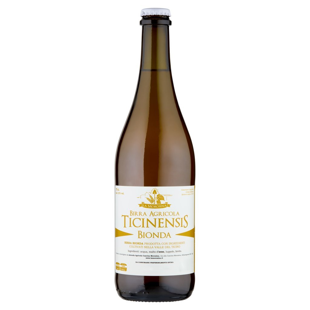 La Morosina Birra Agricola Ticinensis Bionda