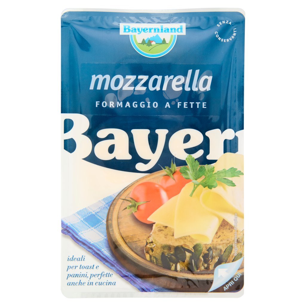 Bayernland Mozzarella Formaggio a Fette