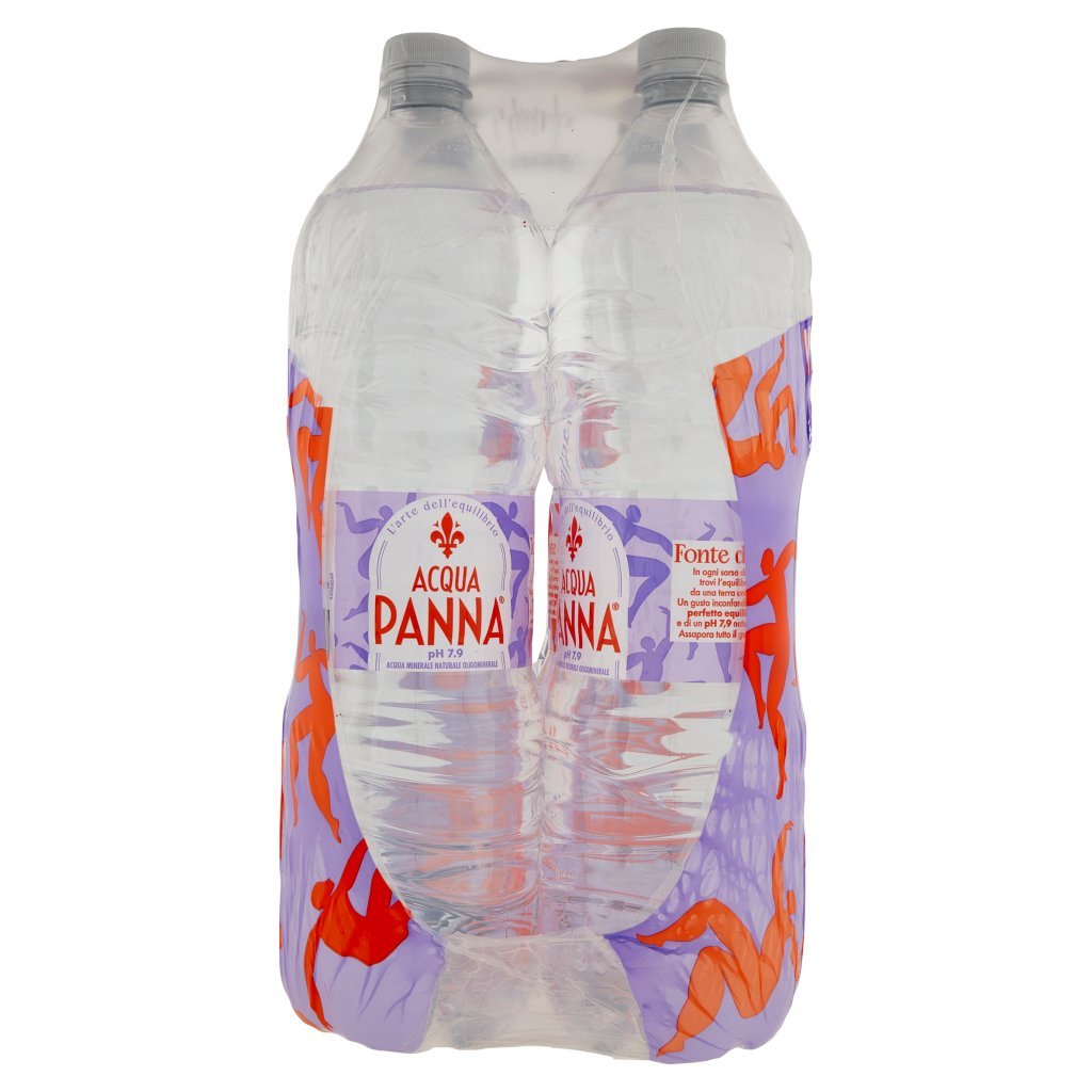 Acqua Panna Acqua Minerale Naturale Oligominerale 30% Rpet, 6x1,5l