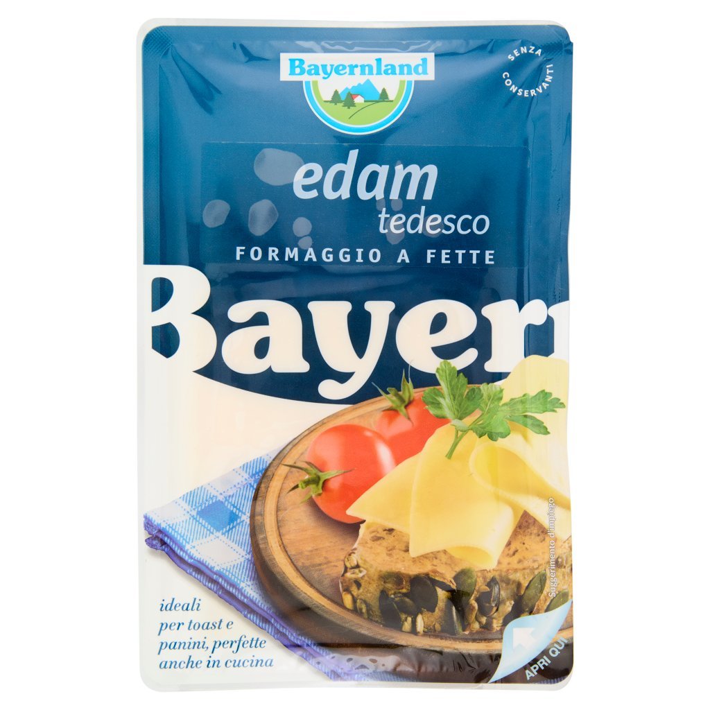 Bayernland Edam Tedesco Formaggio a Fette