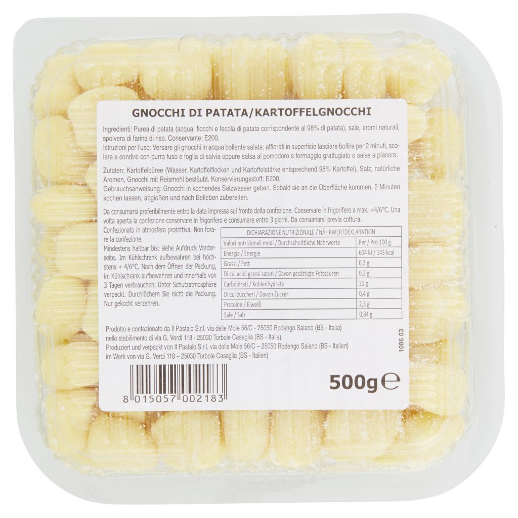 Il Pastaio Gnocchi di Patata