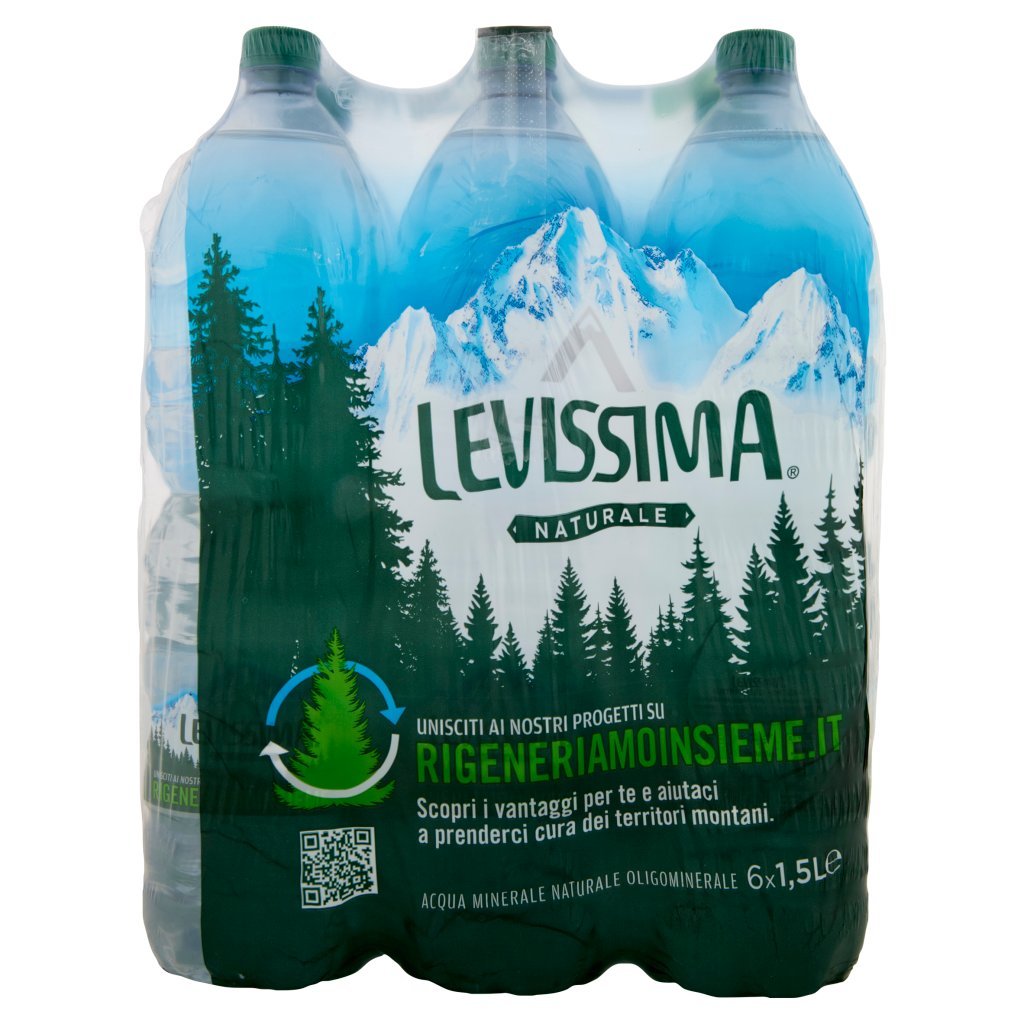 Levissima Acqua Naturale 6 x 1,5l