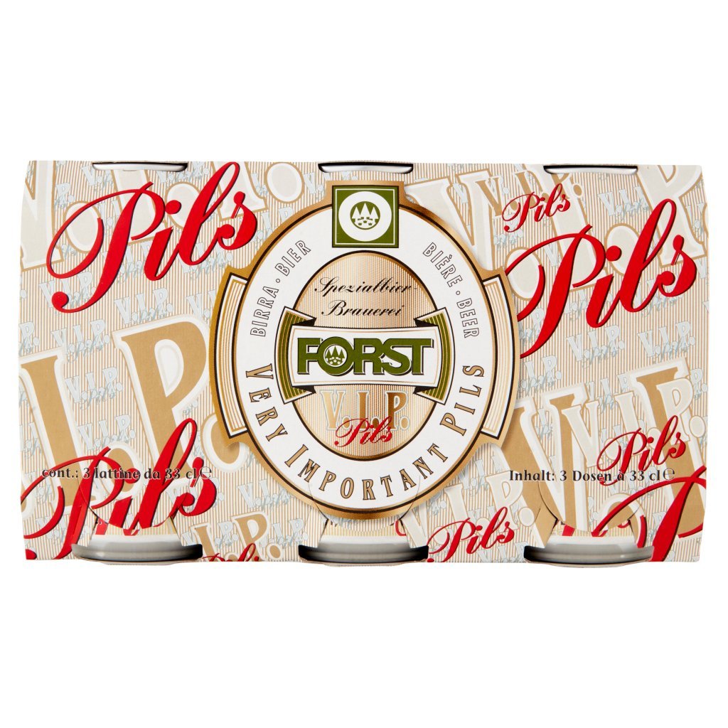 Forst Forst V.I.P. Pils Can 3 x 0,33 l