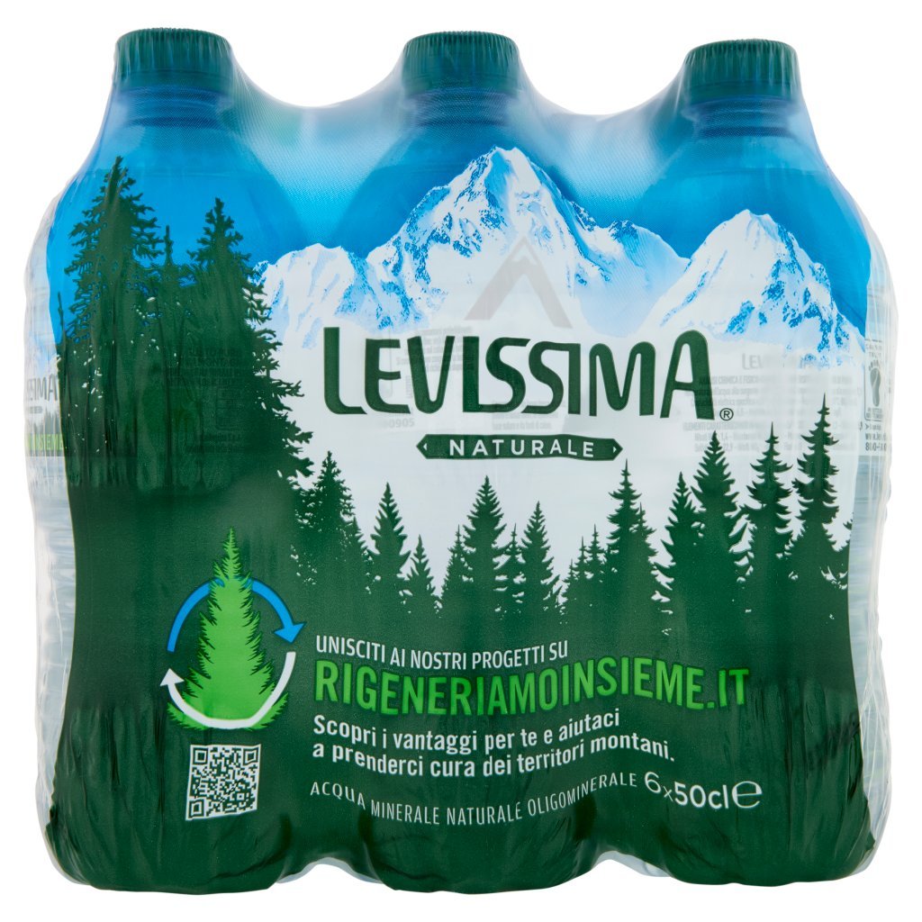 Levissima Acqua Naturale 6 x 50cl