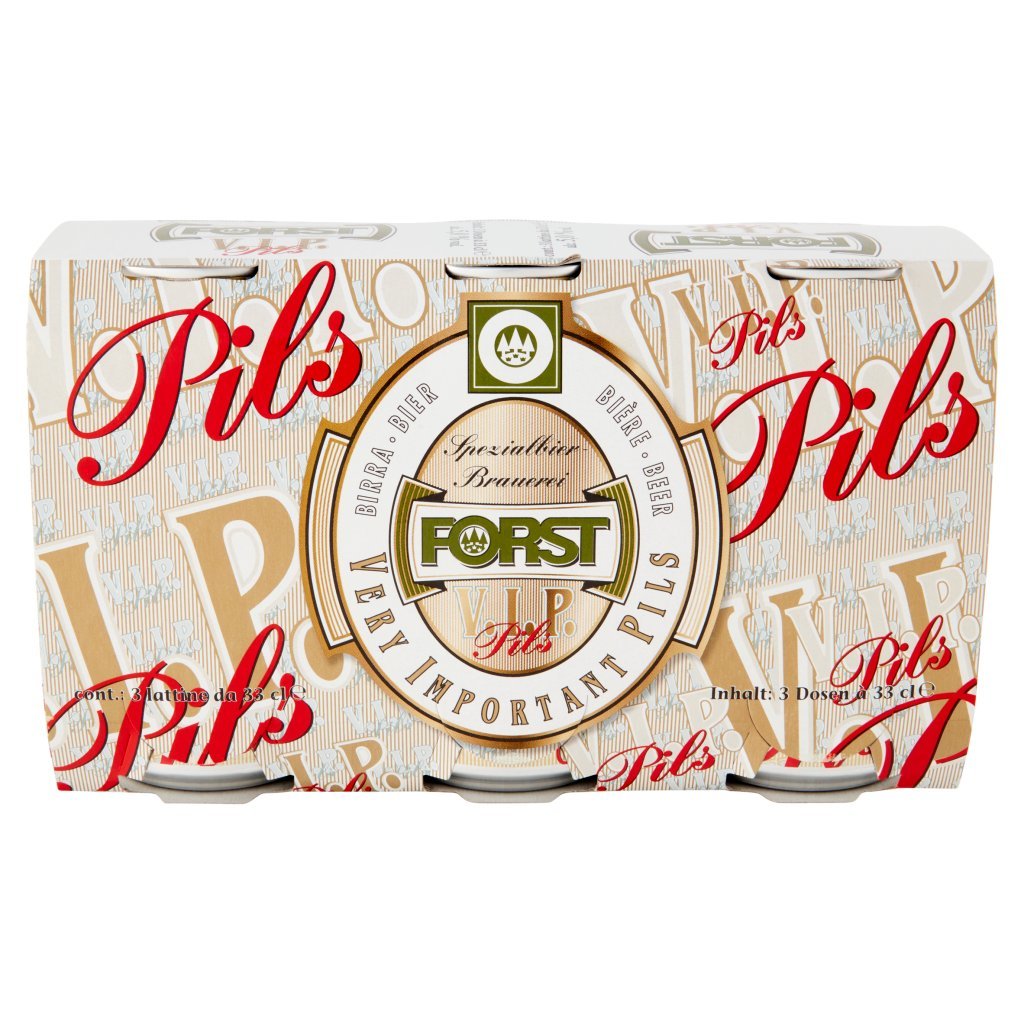 Forst Forst V.I.P. Pils Can 3 x 0,33 l