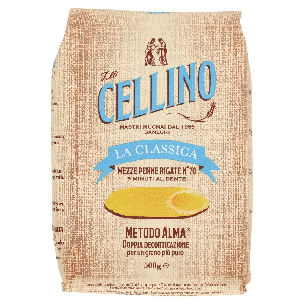 F.lli Cellino La Classica Mezze Penne Rigate N°70