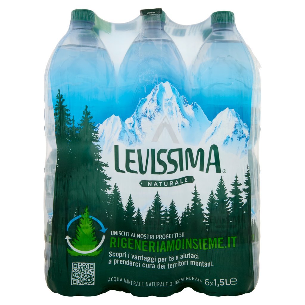 Levissima Acqua Naturale 6 x 1,5l