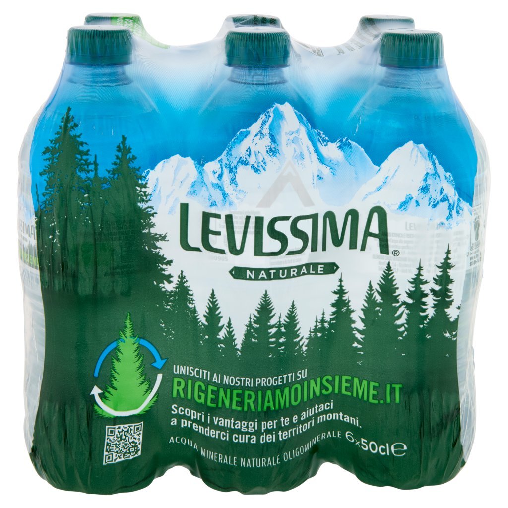 Levissima Acqua Naturale 6 x 50cl