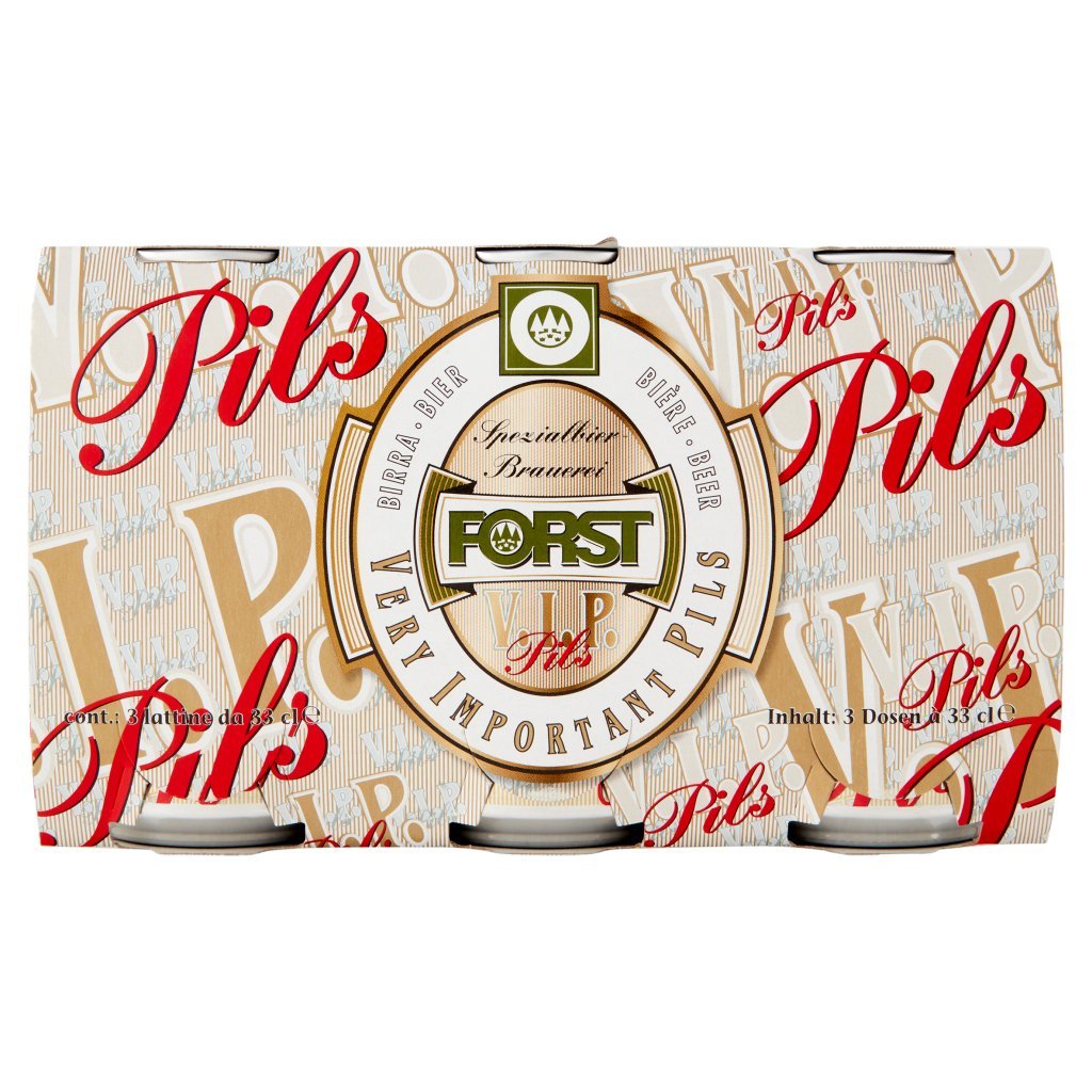 Forst Forst V.I.P. Pils Can 3 x 0,33 l