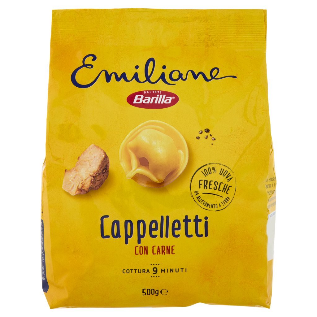 Barilla Emiliane Cappelletti Pasta all'Uovo Ripiena con Carne