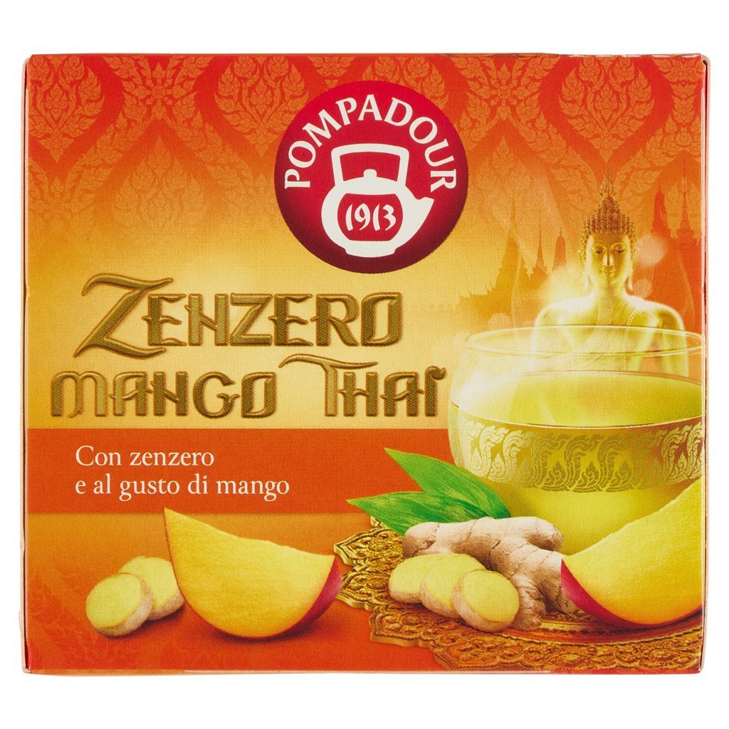 Pompadour Zenzero Mango Thai 10 x 2,25 g