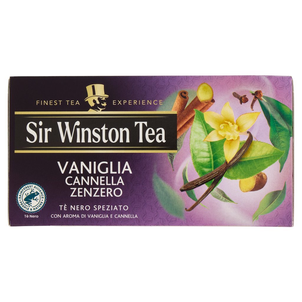 Sir Winston Tea Vaniglia Cannella Zenzero 20 x 2 g